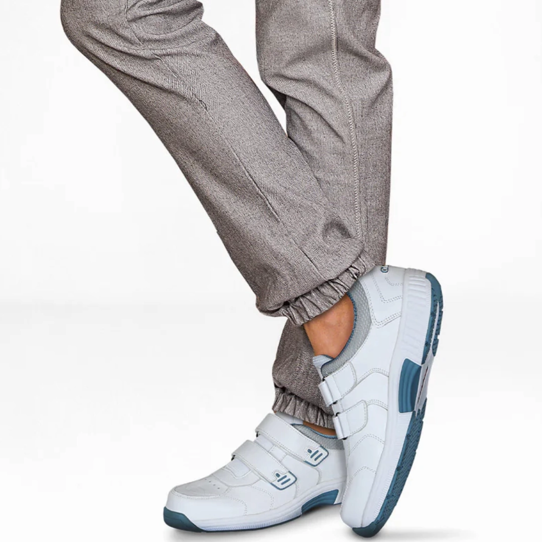 Orthofeet - Men - Alamo - White Orthofeet comfortable shoe looks