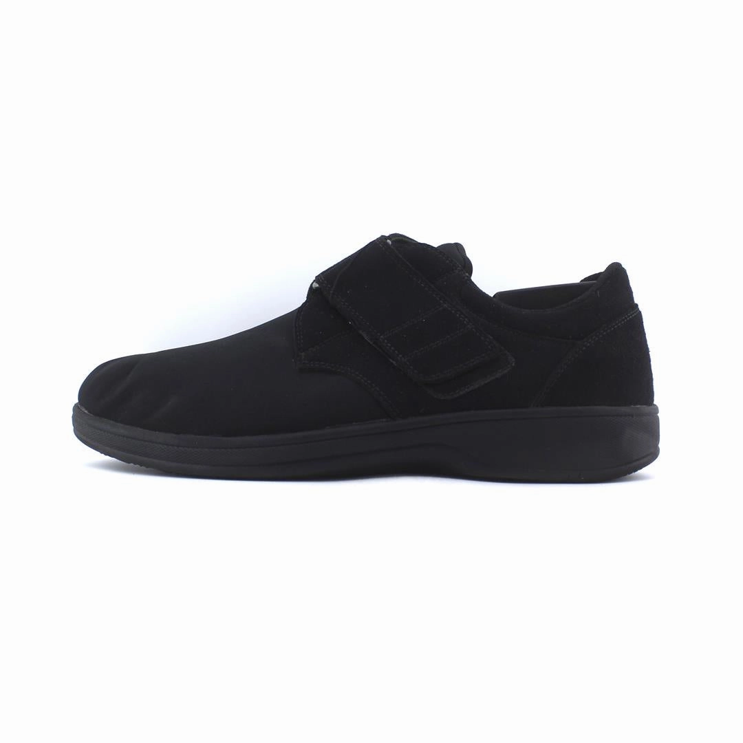 ORTHOFEET - MEN - Bismarck Stretch - Black (EX) Orthofeet comfortable support shoes