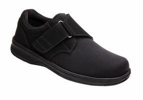 ORTHOFEET - MEN - Bismarck Stretch - Black Orthofeet comfortable support shoes