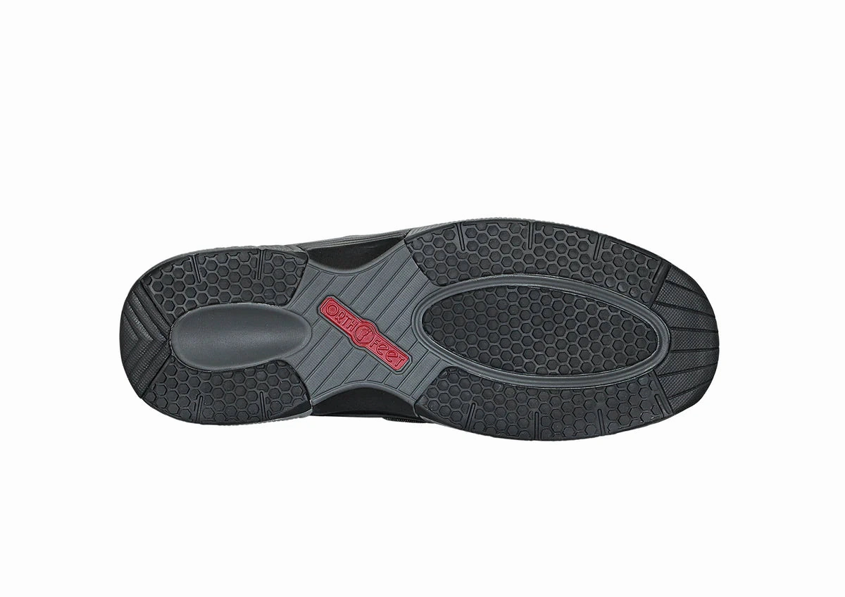Orthofeet - Men - Porto - Gray Orthofeet comfortable shoe looks