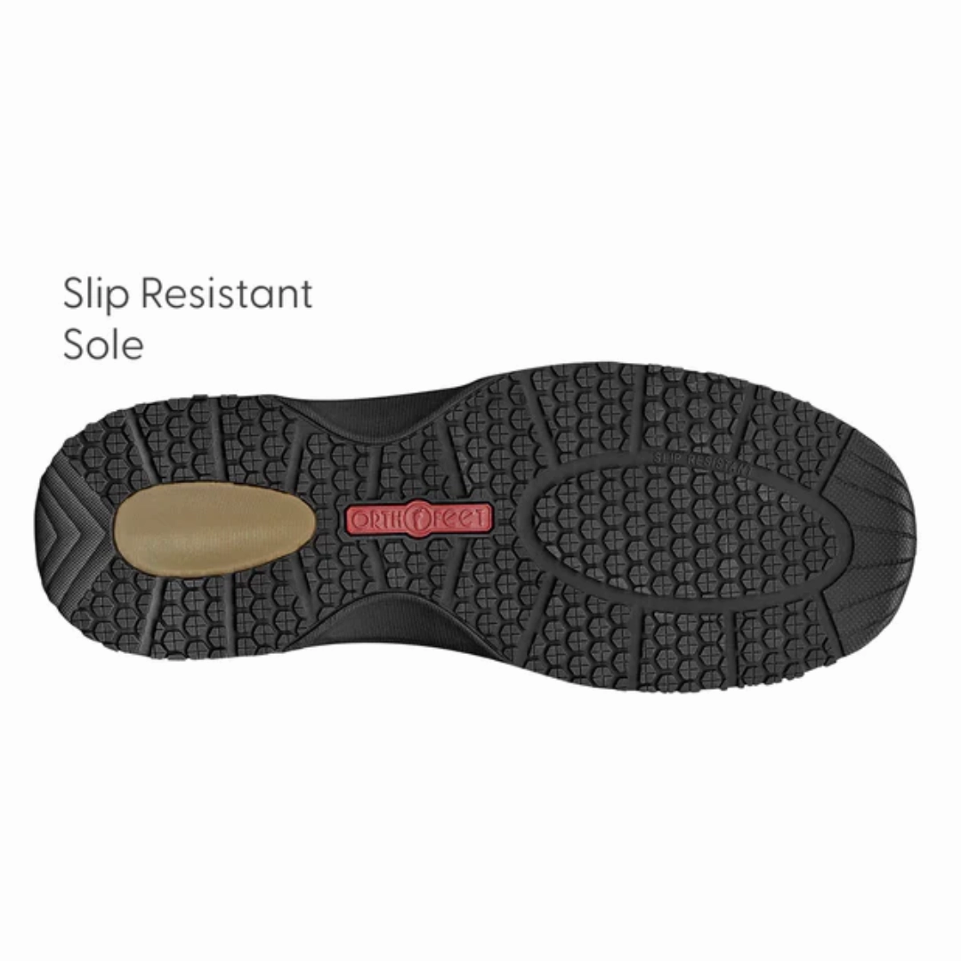 Orthofeet - Men - Shreveport Tie-Less - Brown Orthofeet comfortable shoe looks