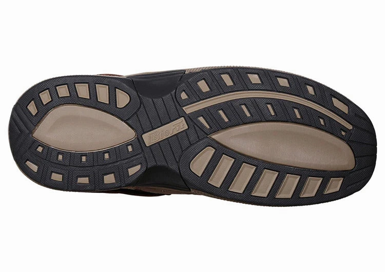 Orthofeet - Men-  Sorrento - Brown Orthofeet comfortable shoe looks