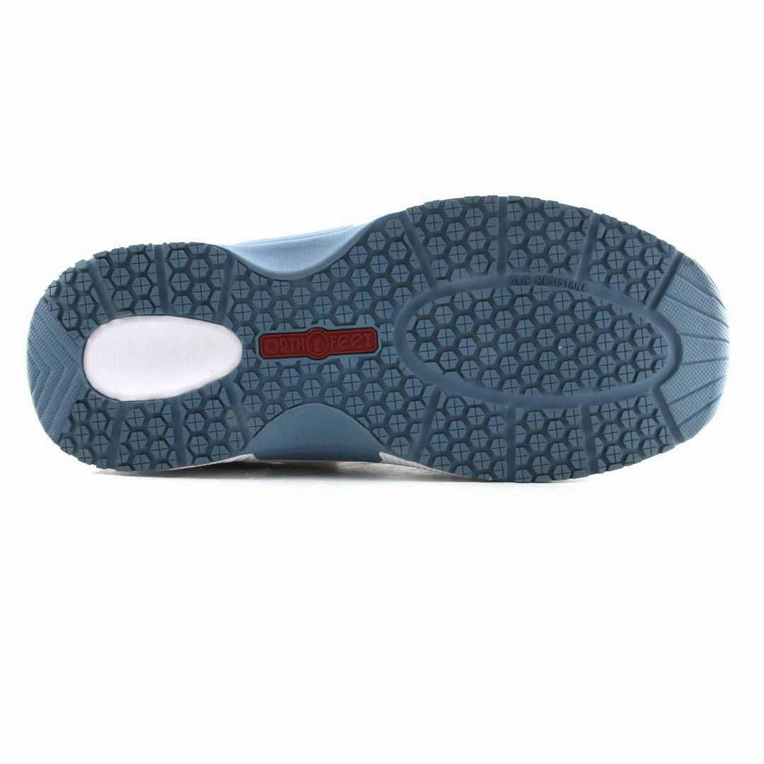 Orthofeet - MEN - Yari Hands-Free - Blue Orthofeet comfortable shoe looks