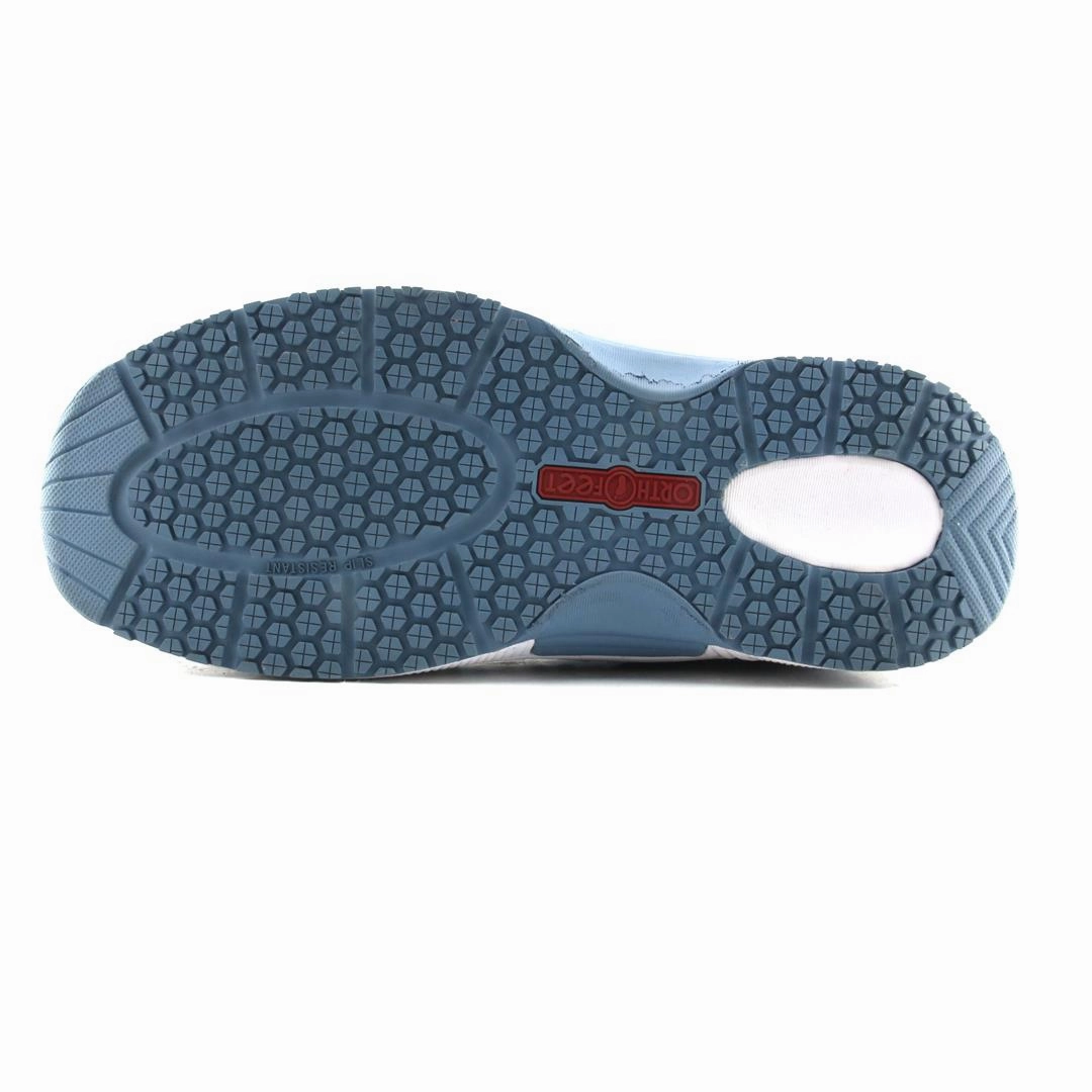 Orthofeet - MEN - Yari Hands-Free - Blue Orthofeet comfortable shoe looks