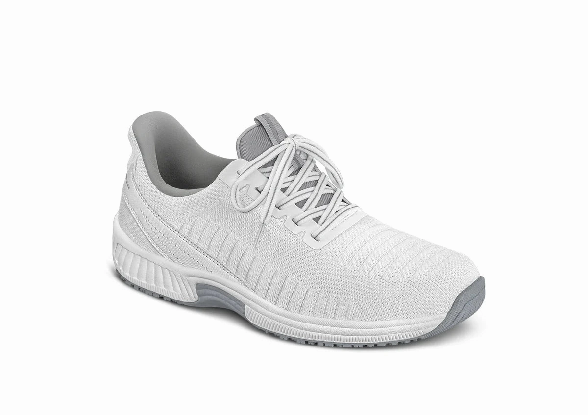 Orthofeet - MEN - Yari Hands-Free - White Orthofeet comfortable support shoes