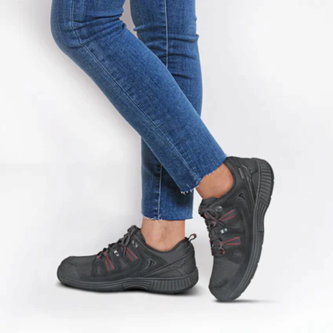 Orthofeet - Moravia Waterproof - Black Orthofeet comfortable shoe looks