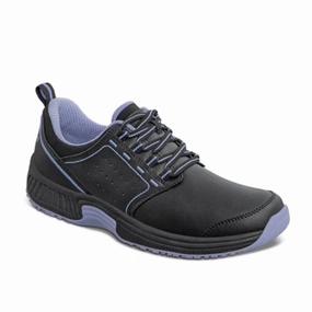 Orthofeet - Talya Slip-Resistant - Black Orthofeet comfortable support shoes