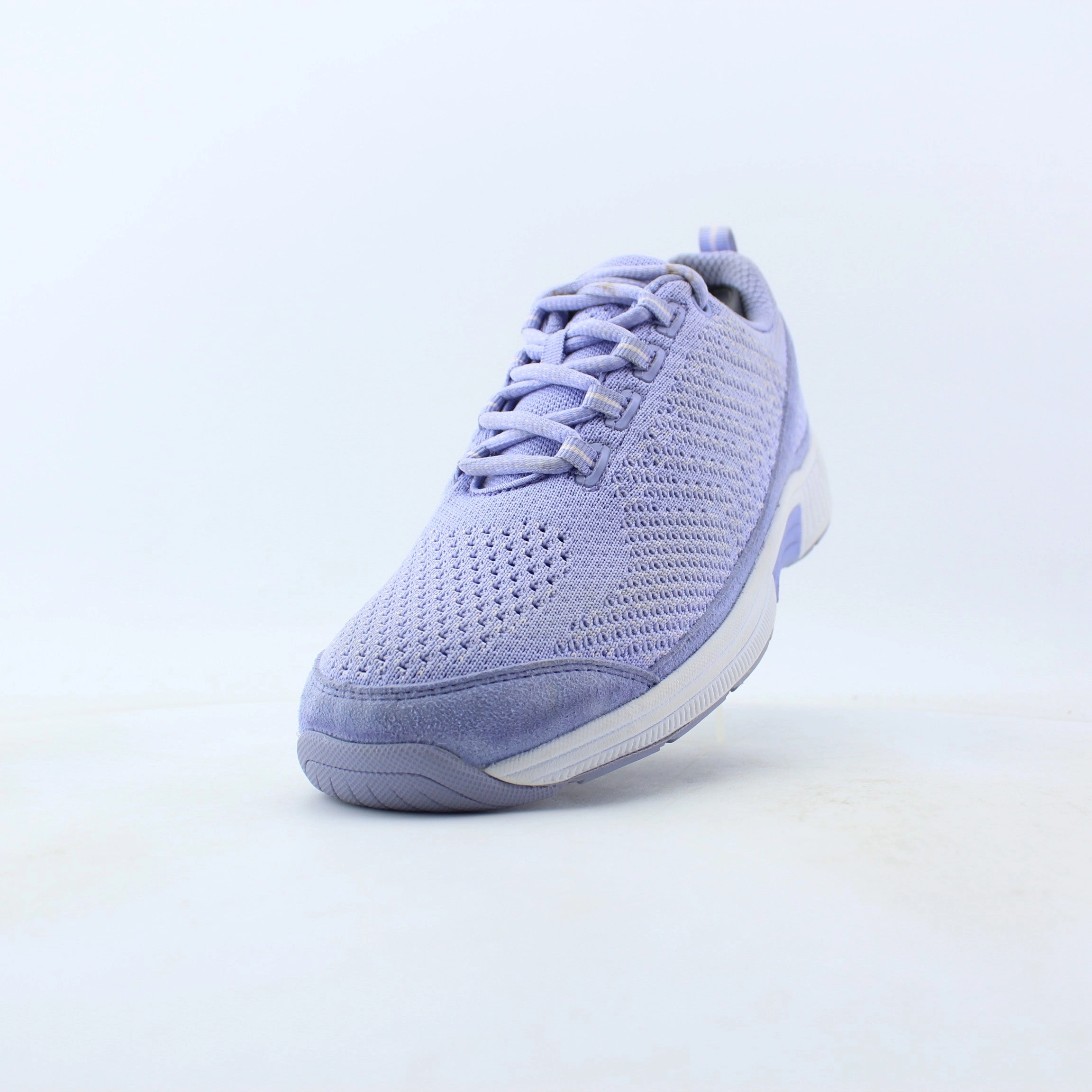 Orthofeet - Women - Coral Stretch Knit - Lavender (EX) Orthofeet comfortable shoe looks