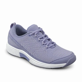 Orthofeet - Women - Coral Stretch Knit - Lavender Orthofeet comfortable support shoes