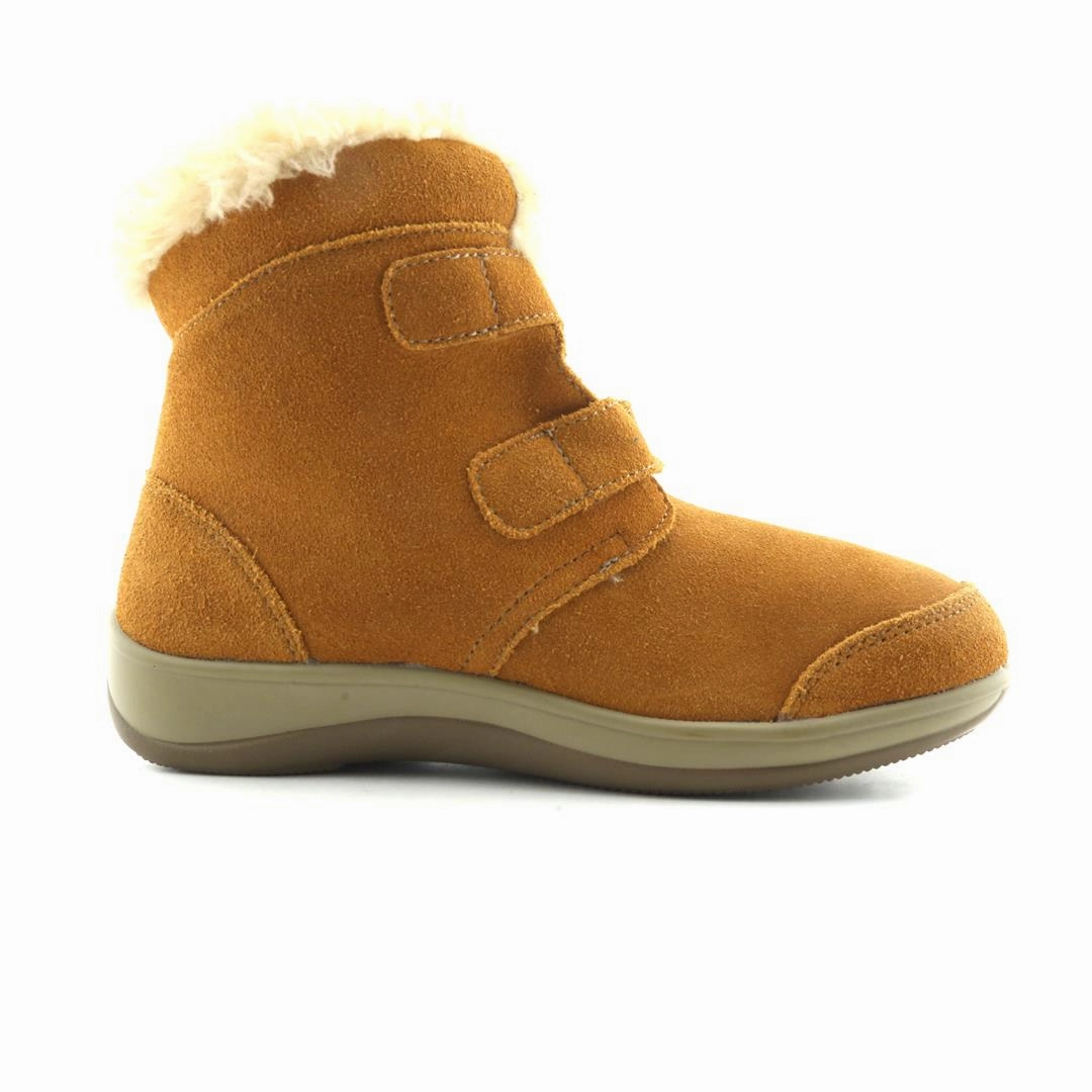 Orthofeet - Women - Florence Boot - Camel EX Orthofeet comfortable shoe looks