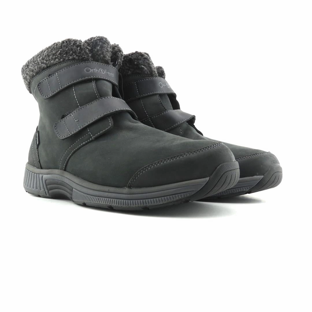 Orthofeet - Women - Florence Waterproof - Black Orthofeet comfortable shoe looks