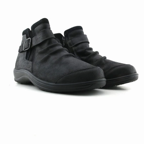 Orthofeet - Women - Heidi - Black Orthofeet comfortable support shoes
