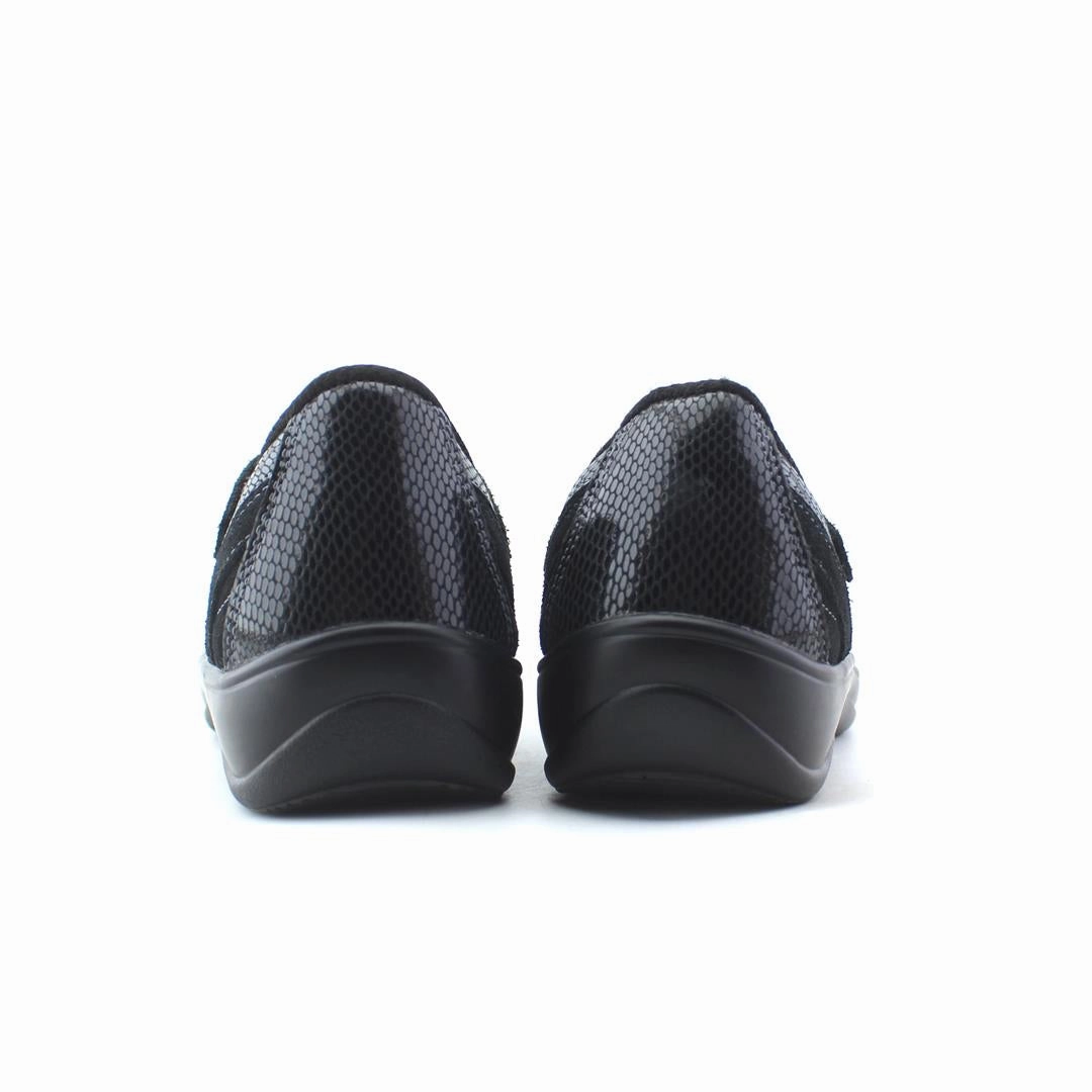 Orthofeet - Women - Juno - Black (EX) Orthofeet comfortable shoe looks