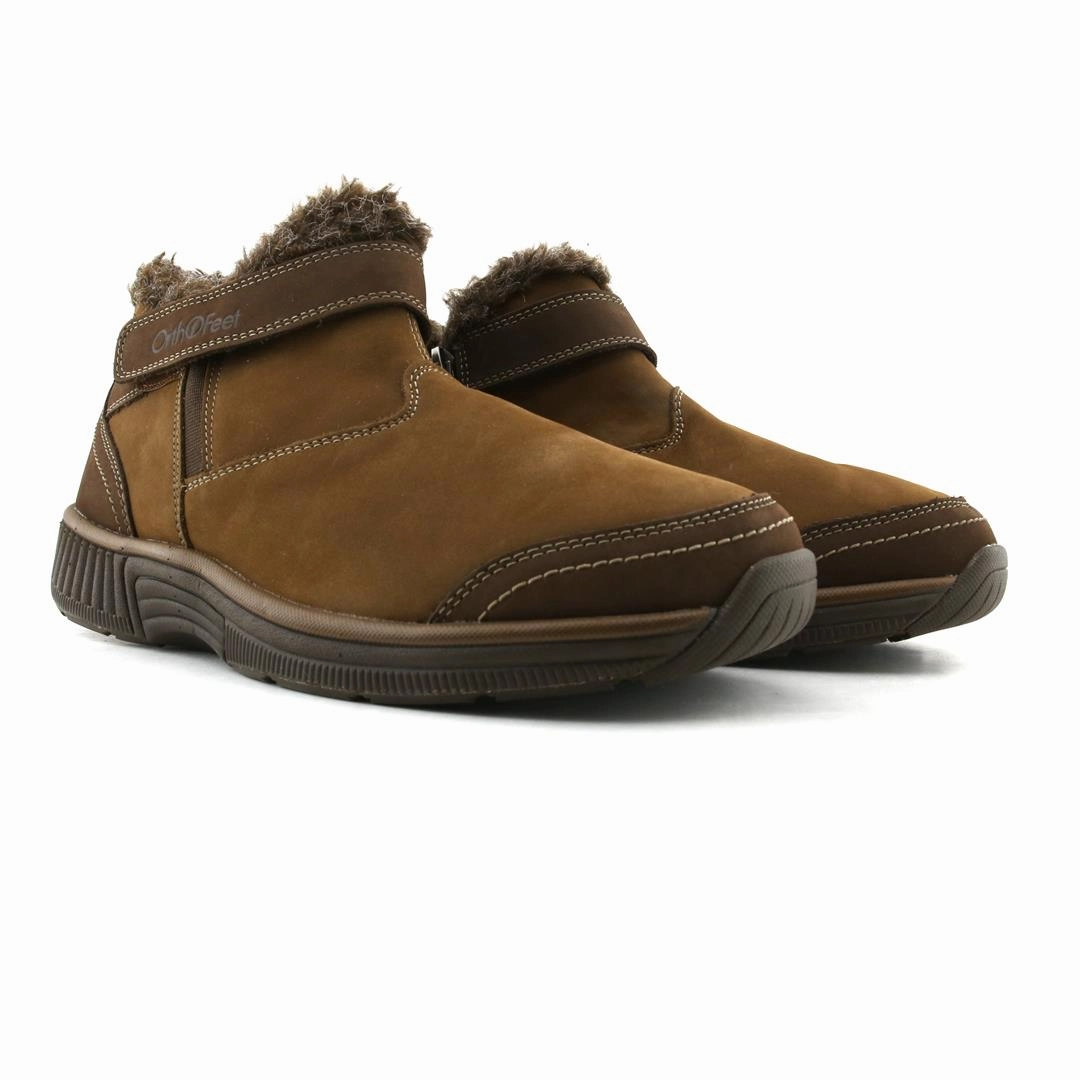 Orthofeet - Women - Siena Boot - Brown Orthofeet comfortable shoe looks