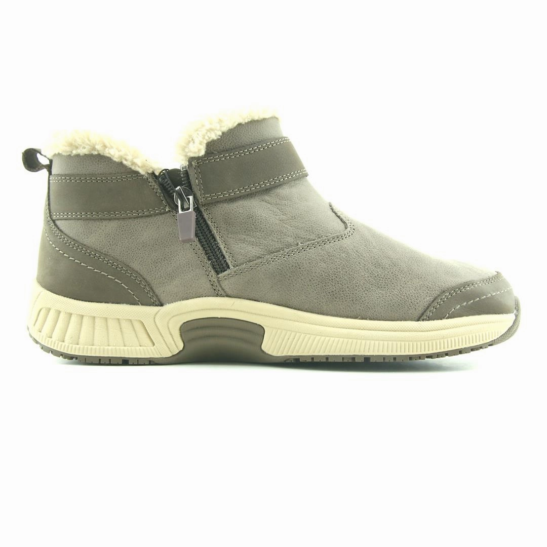 Orthofeet - Women - Siena Boot - Taupe Orthofeet comfortable shoe looks
