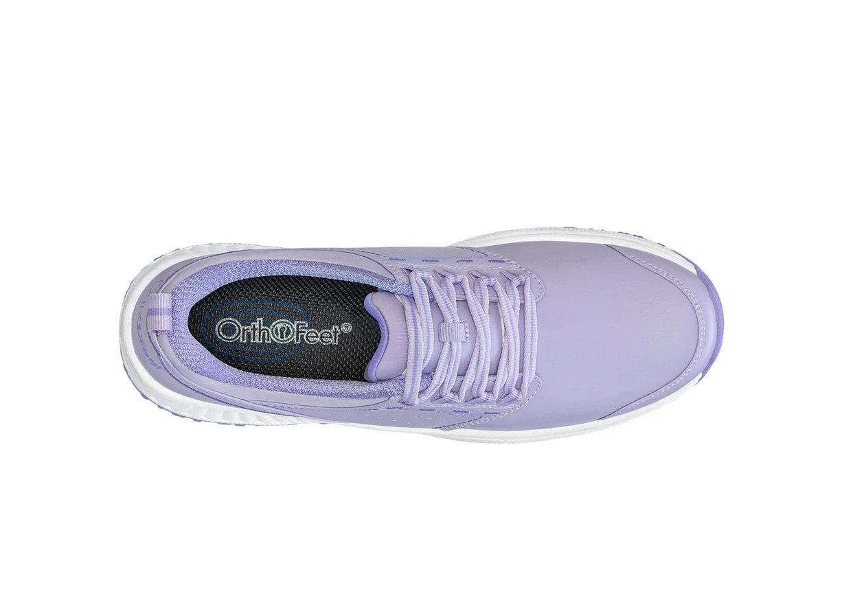 Orthofeet - Women - Talya Slip-Resistant - Lavender Orthofeet comfortable shoe looks