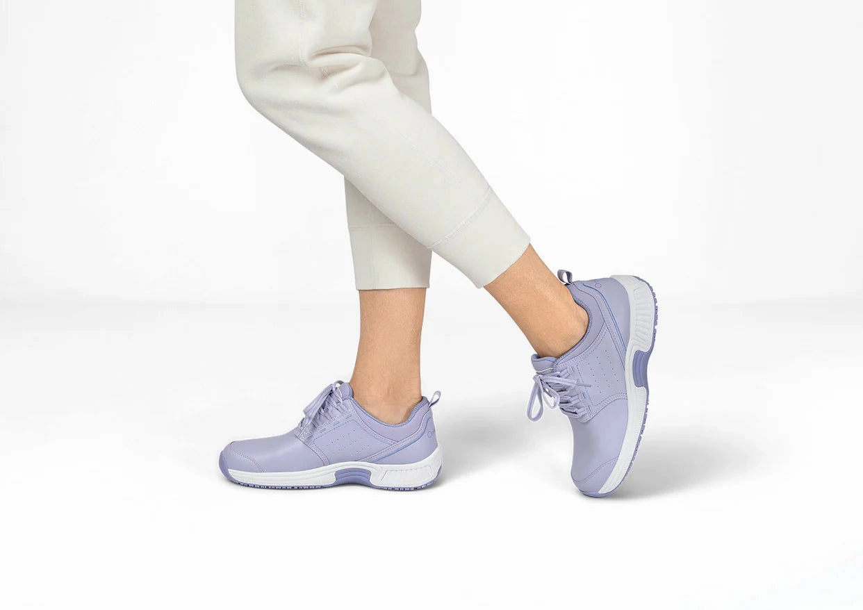Orthofeet - Women - Talya Slip-Resistant - Lavender Orthofeet comfortable shoe looks