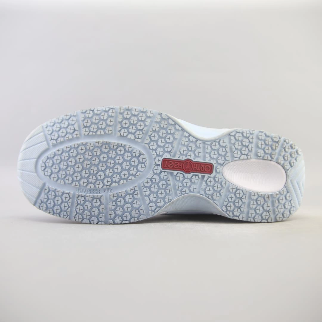 Orthofeet - Women - Talya Slip-Resistant - White (EX) Orthofeet comfortable shoe looks