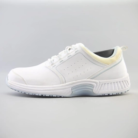 Orthofeet - Women - Talya Slip-Resistant - White (EX) Orthofeet comfortable support shoes