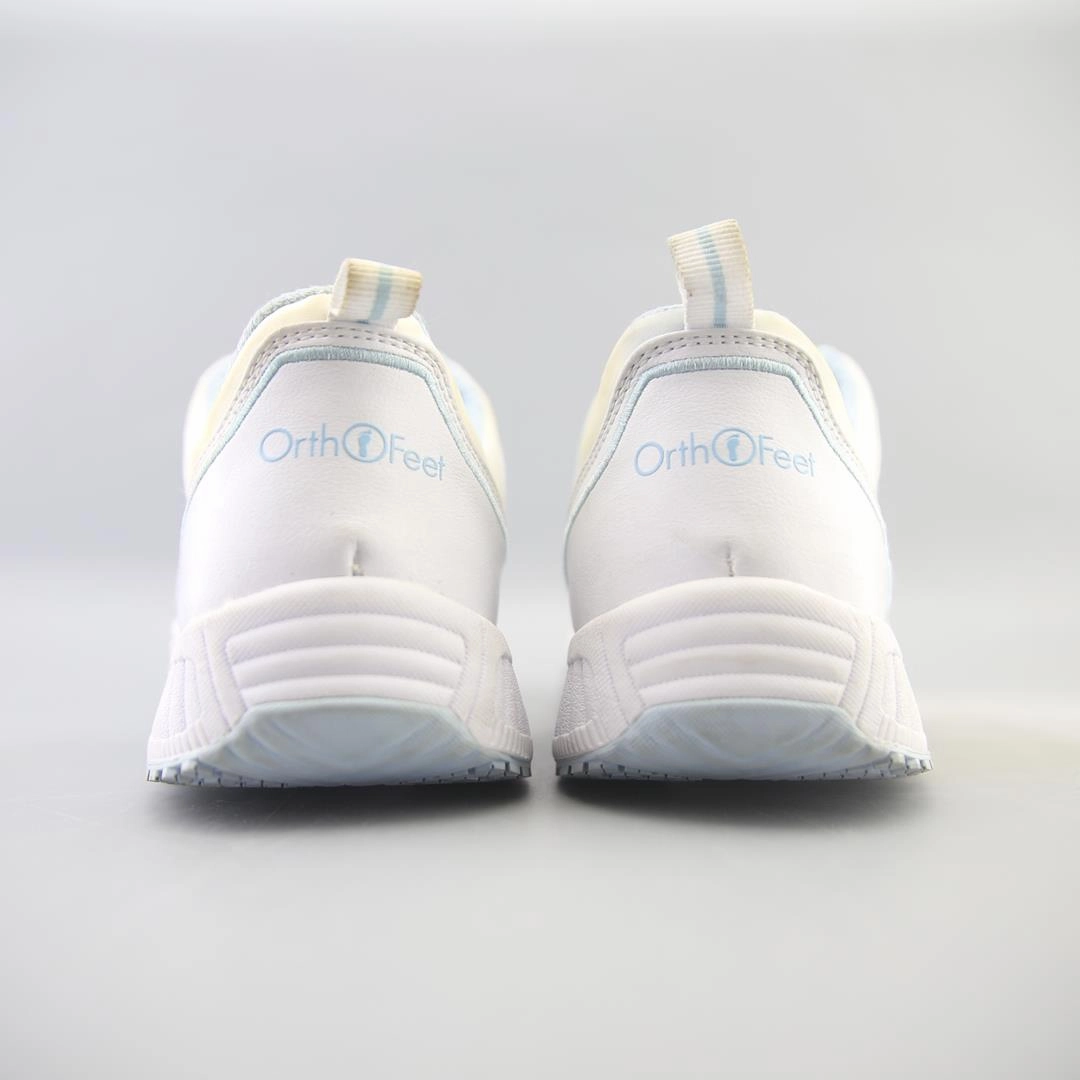 Orthofeet - Women - Talya Slip-Resistant - White (EX) Orthofeet comfortable shoe looks