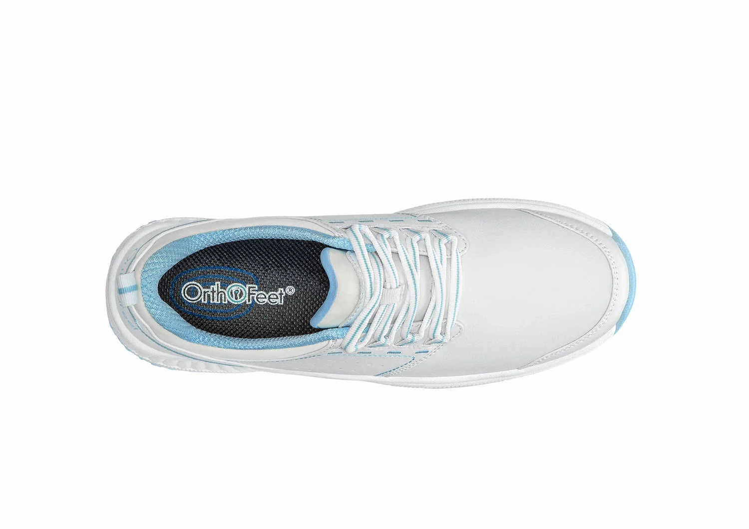 Orthofeet - Women - Talya Slip-Resistant - White Orthofeet comfortable shoe looks