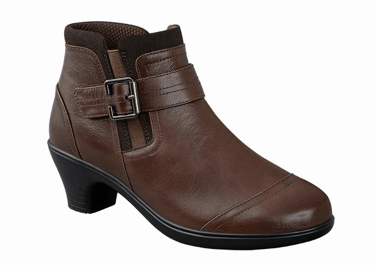 ORTHOFEET - WOMEN- Emma - Brown Orthofeet comfortable shoe looks