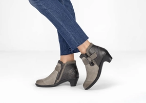 ORTHOFEET - WOMEN- Emma - Taupe Orthofeet comfortable support shoes