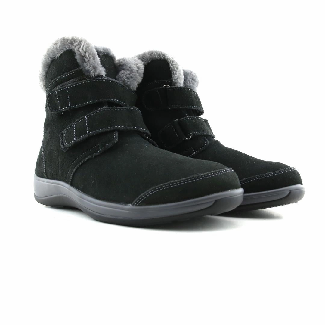 Orthofeet - Women's - Florence Boot - Black Orthofeet comfortable shoe looks