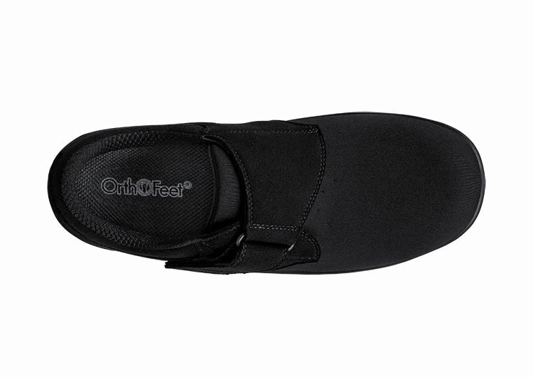 Orthofeet - Women Wichita Stretch - Black Orthofeet comfortable shoe looks