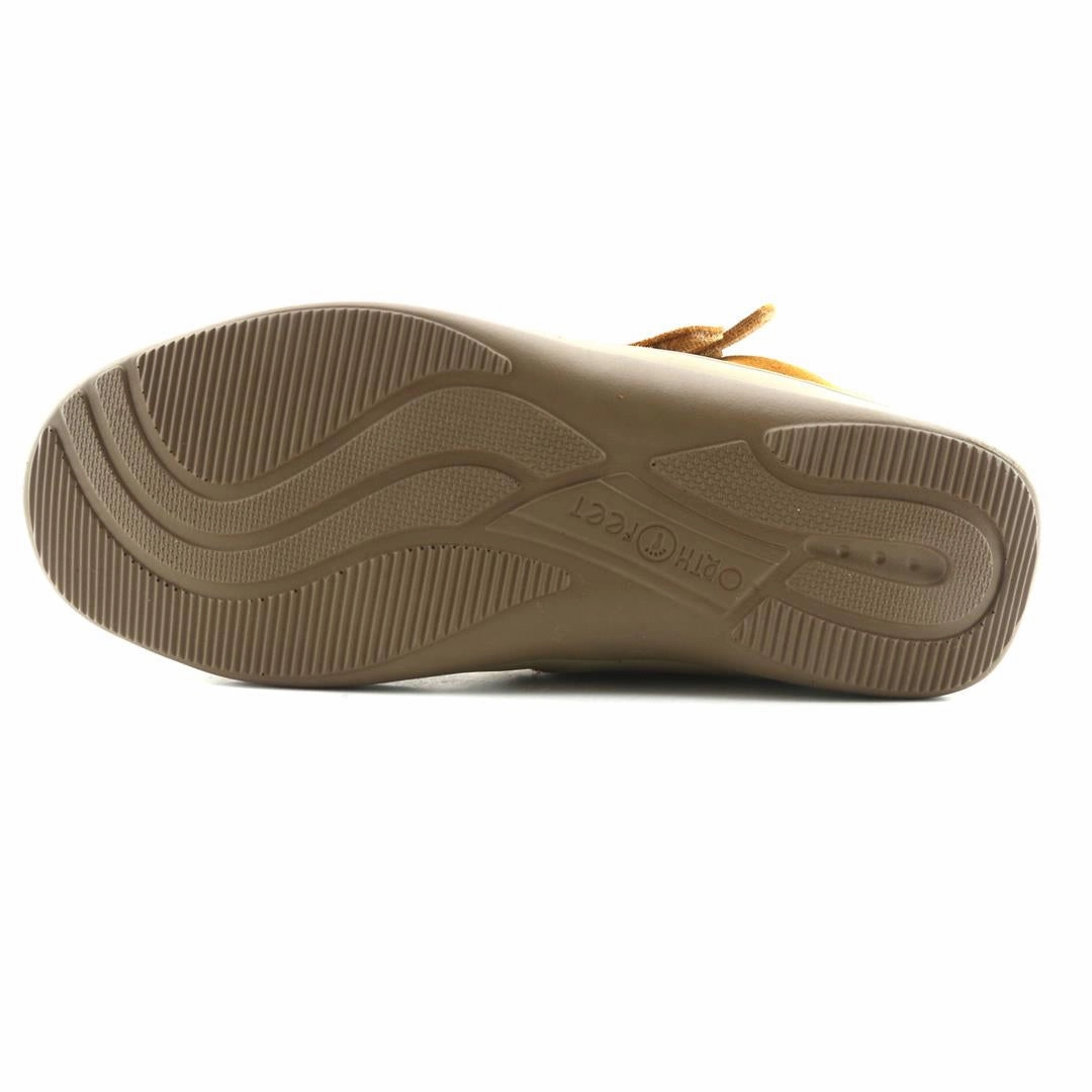 Orthofeet - Womens - Florence Boot - Camel EX Orthofeet comfortable shoe looks