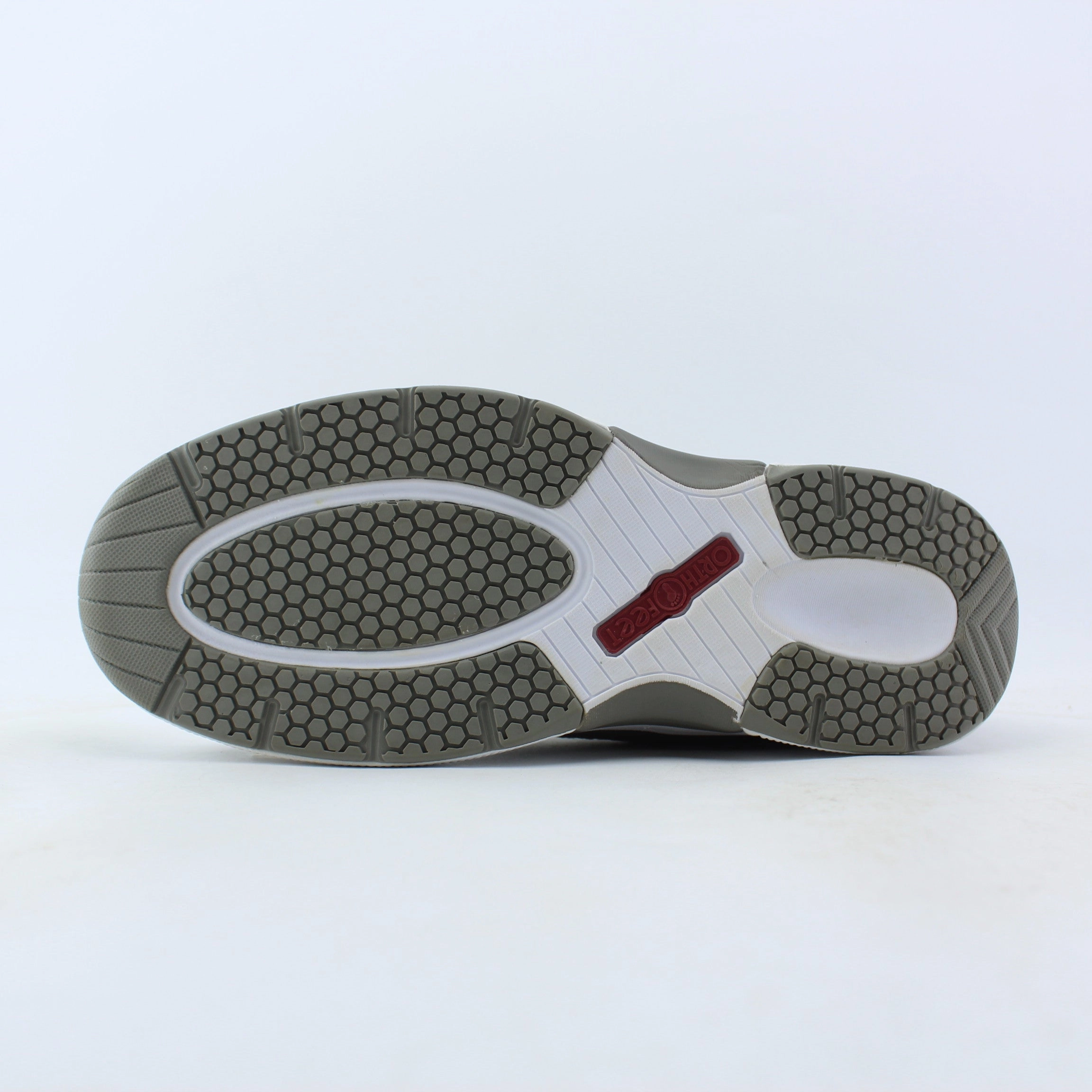 Orthofeet Coral Stretch Knit - Gray (EX) Orthofeet comfortable shoe looks