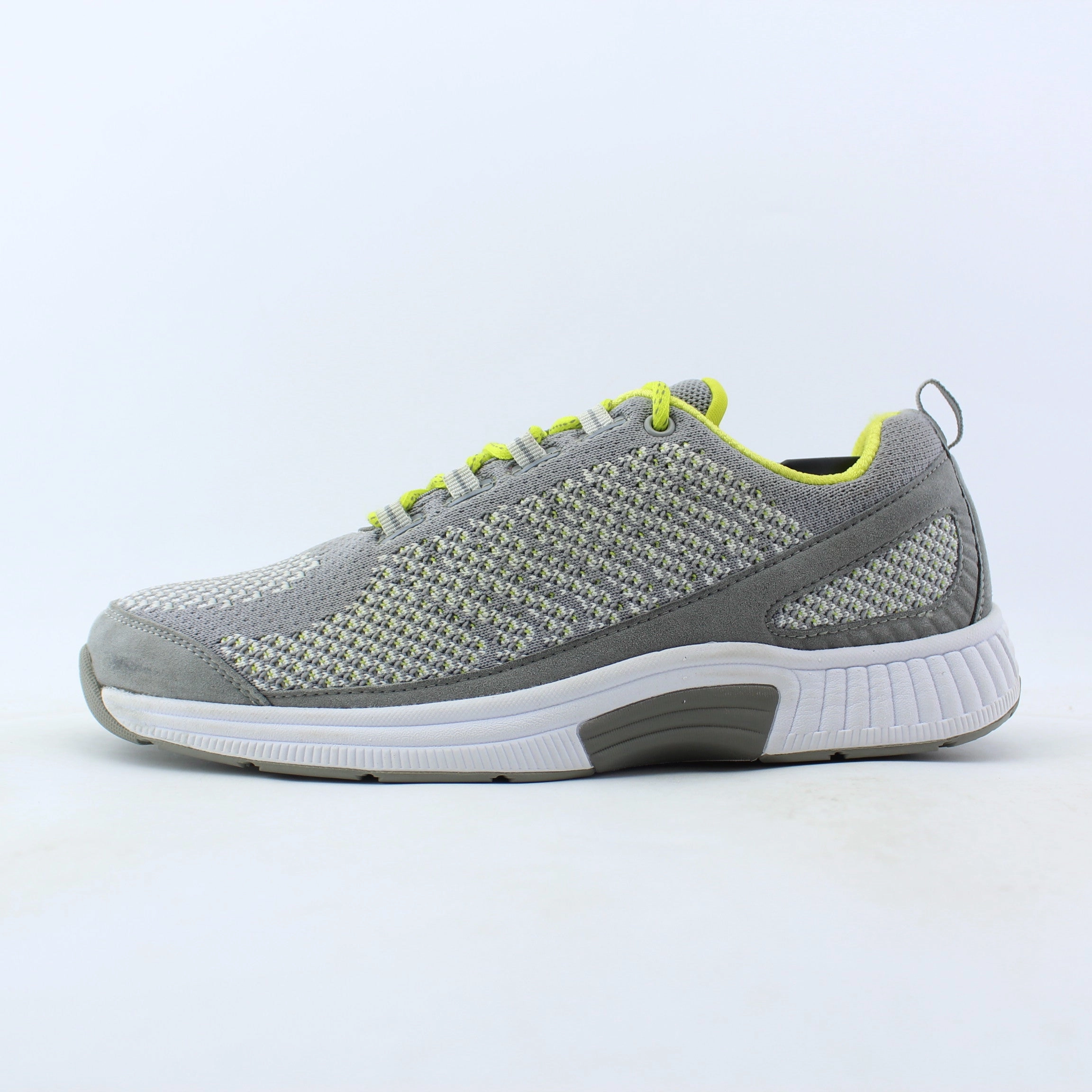 Orthofeet Coral Stretch Knit - Gray (EX) Orthofeet comfortable support shoes