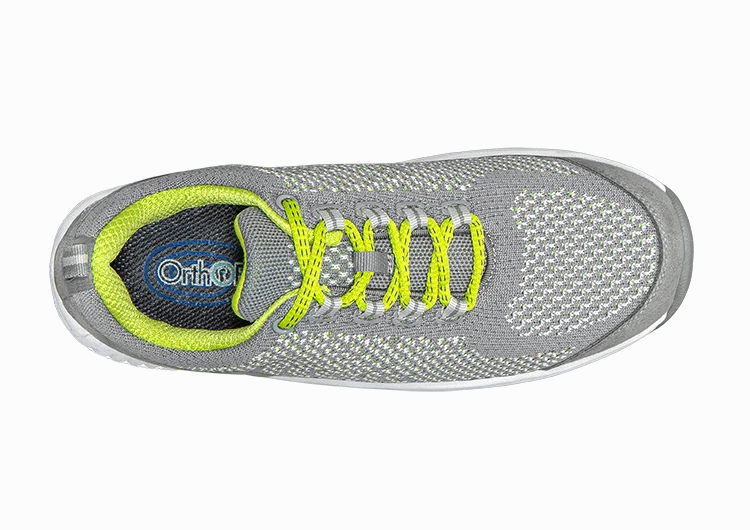 Orthofeet Coral Stretch Knit - Gray Orthofeet comfortable shoe looks