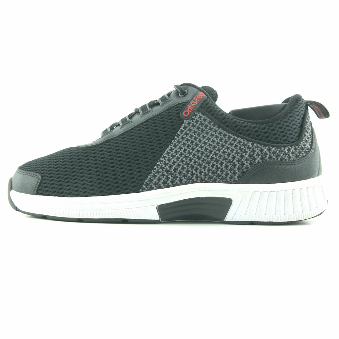 Orthofeet Edgewater Stretch - Black EX Orthofeet comfortable support shoes