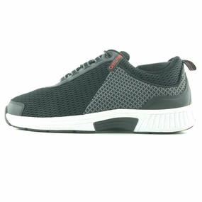 Orthofeet Edgewater Stretch - Black EX Orthofeet comfortable support shoes
