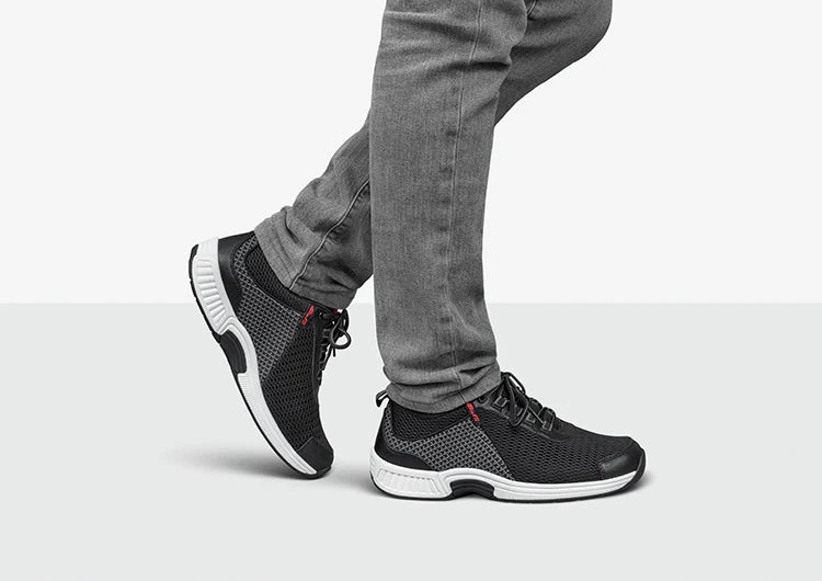 Orthofeet Edgewater Stretch - Black Orthofeet comfortable shoe looks
