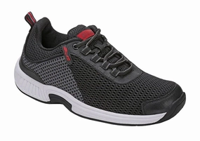 Orthofeet Edgewater Stretch - Black Orthofeet comfortable support shoes