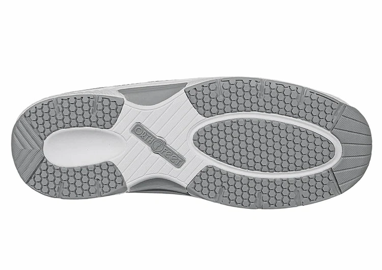 Orthofeet Francis No-Tie - Gray Orthofeet comfortable shoe looks