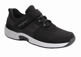 Orthofeet Joelle Stretch Knit - Black Orthofeet comfortable support shoes