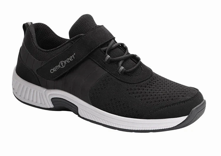 Orthofeet Joelle Stretch Knit - Black Orthofeet comfortable support shoes