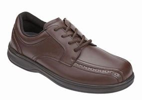Orthofeet Men - Gramercy - Brown Orthofeet comfortable support shoes