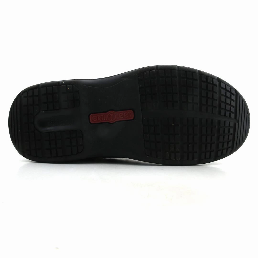 Orthofeet Men - Pierre Hands Free - Black Orthofeet comfortable shoe looks