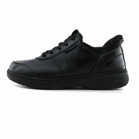 Orthofeet Men - Pierre Hands Free - Black Orthofeet comfortable support shoes