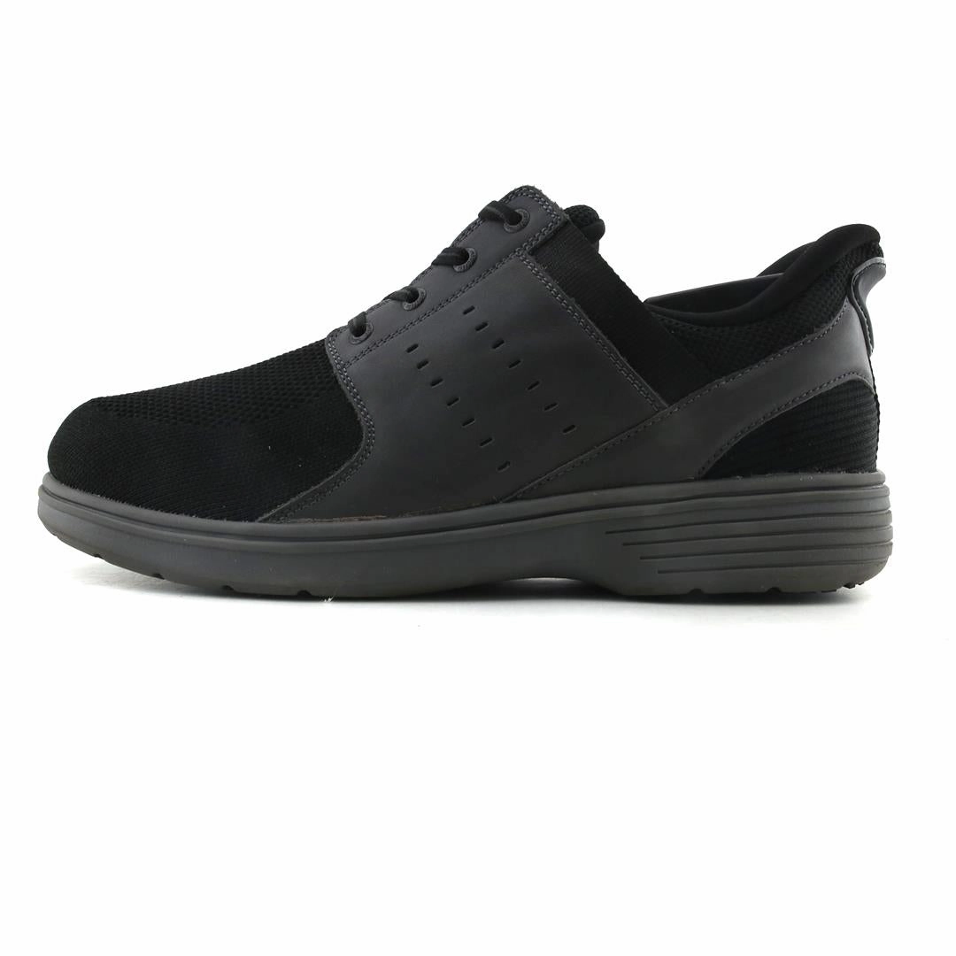 Orthofeet Men - Siron Hands Free - Black Orthofeet comfortable support shoes