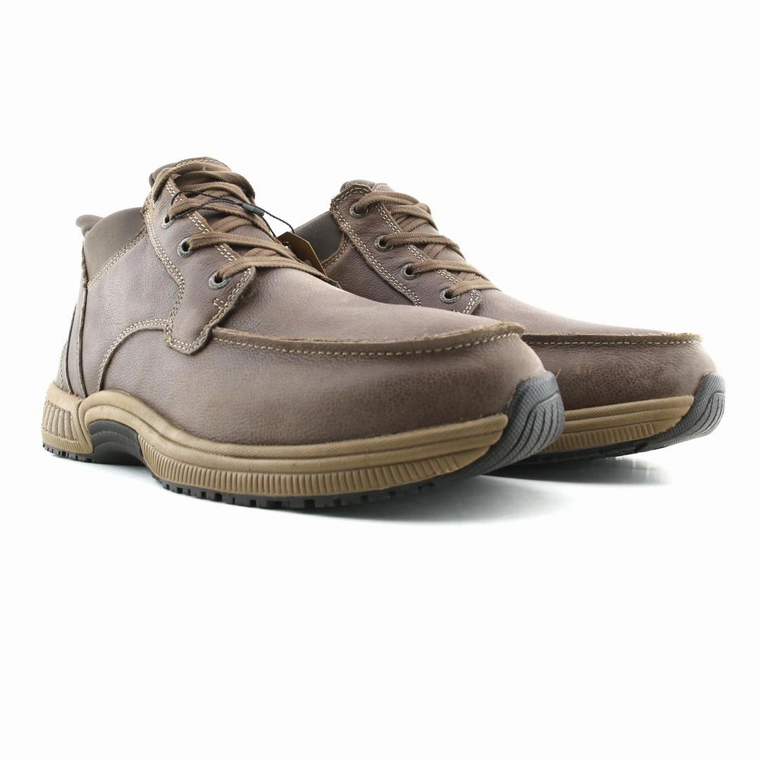 Orthofeet Men - Verno Hands-Free - Brown Orthofeet comfortable shoe looks