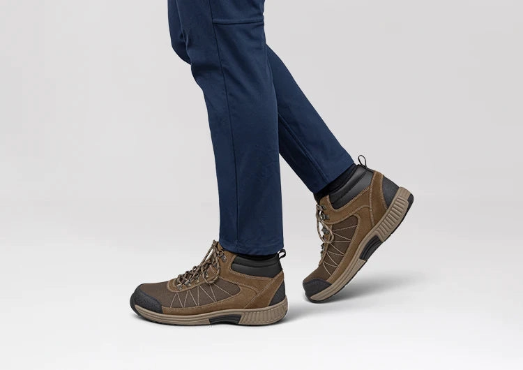 Orthofeet Men Hunter - Brown Orthofeet comfortable shoe looks