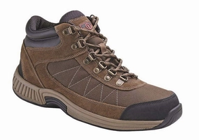 Orthofeet Men Hunter - Brown Orthofeet comfortable support shoes