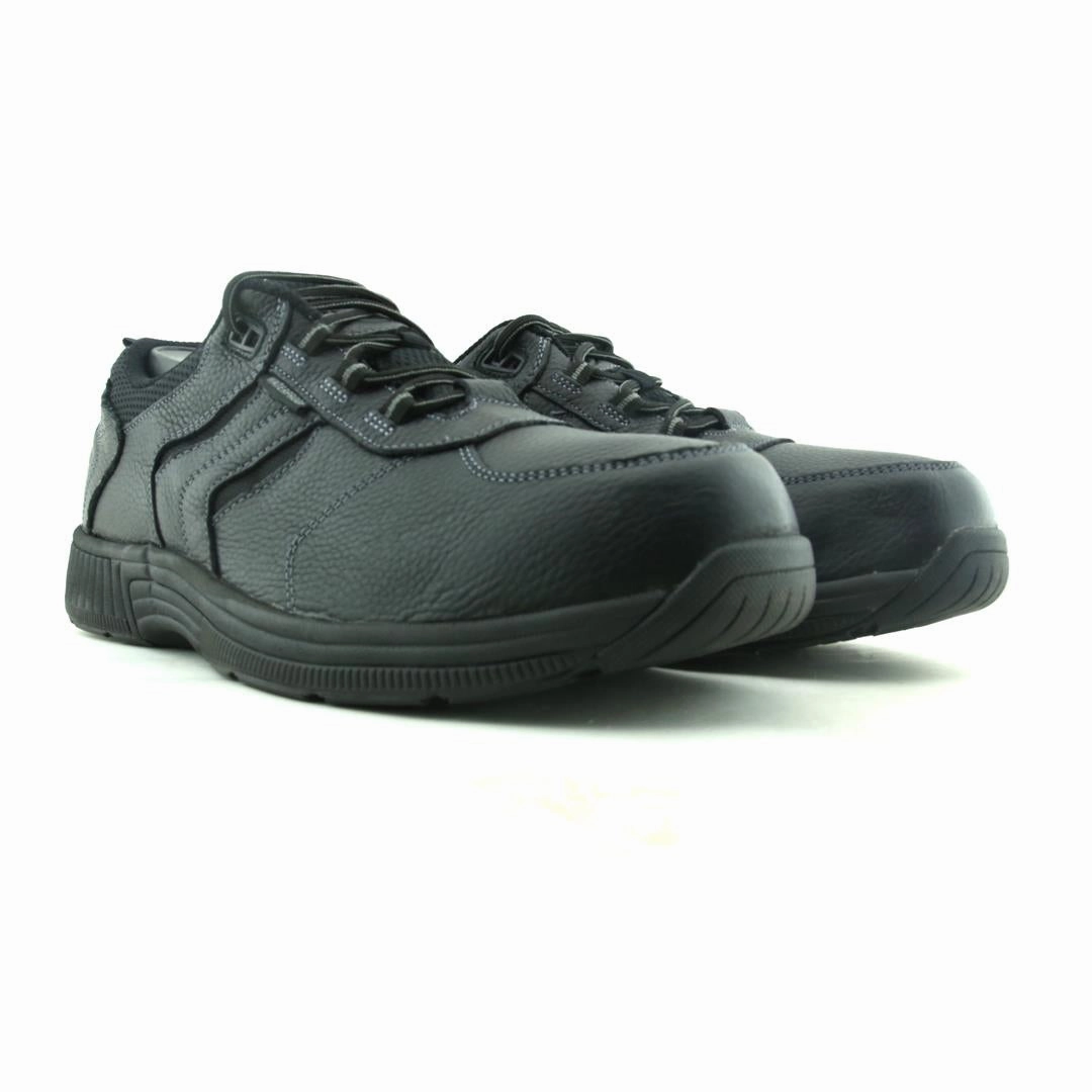 Orthofeet Men Pacific Palisades - Black (EX) Orthofeet comfortable shoe looks