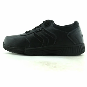 Orthofeet Men Pacific Palisades - Black (EX) Orthofeet comfortable support shoes