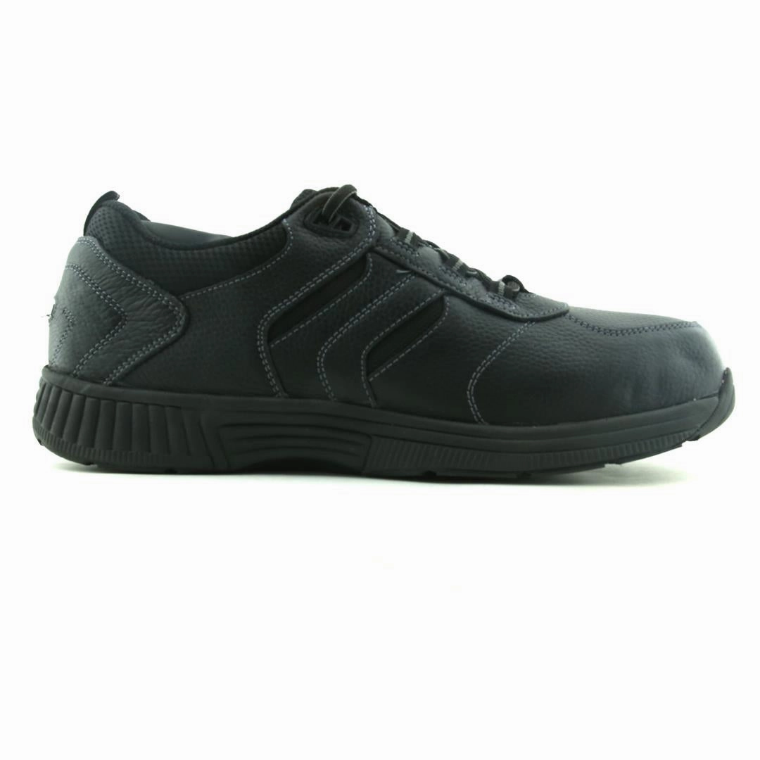 Orthofeet Men Pacific Palisades - Black (EX) Orthofeet comfortable shoe looks